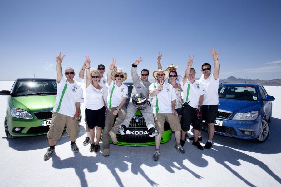  Skoda Octavia vRS Bonneville at Track 2011 года  (фото 3 из 4)